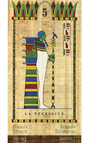 EGYPTIAN SCHWALLER TAROT ECX (ITALIANO-INGLES)