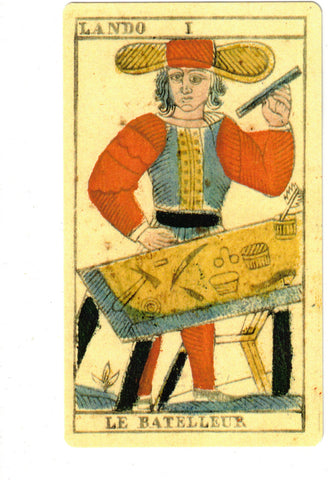 TAROT DE MARSEILLE LANDO 1832 DLX (900p) (ITALIANO-INGLES)