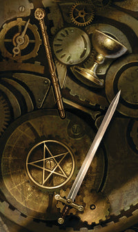 STEAMPUNK MINI TAROT (INGLES)