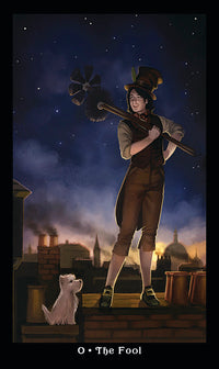 STEAMPUNK MINI TAROT (INGLES)