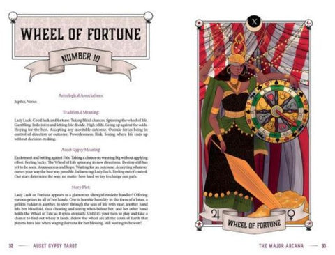 AUSET GYPSY TAROT (INGLES)