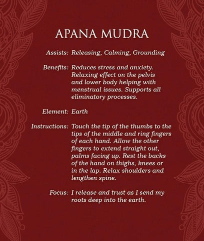 MUDRAS FOR AWAKENING THE FIVE ELEMENTS (INGLES)