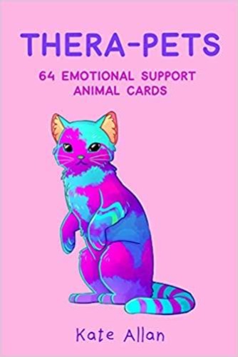 THERA-PETS 64 EMOTIONAL SUPPORT ANIMAL CARDS (INGLES)