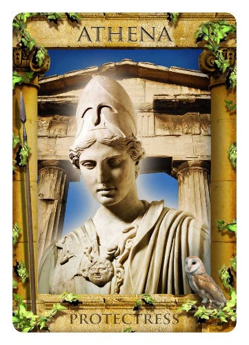 GREEK MYTHOLOGY READING CARDS (INGLES)