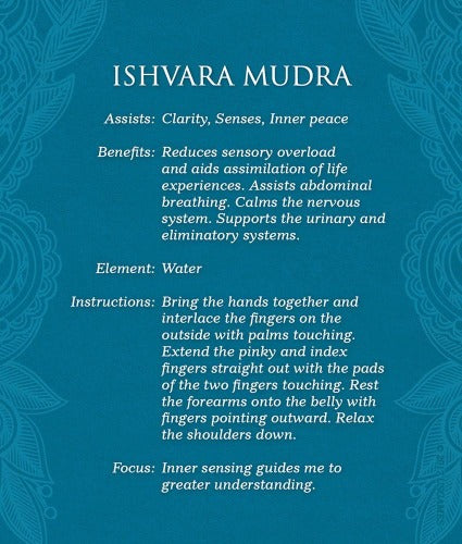 MUDRAS FOR AWAKENING THE FIVE ELEMENTS (INGLES)