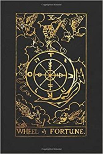 WHEEL OF FORTUNE TAROT - BLACK HOLOGRAFICO (INGLES)