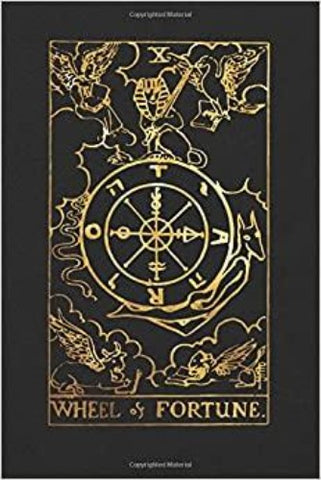 WHEEL OF FORTUNE TAROT - BLACK HOLOGRAFICO (INGLES)