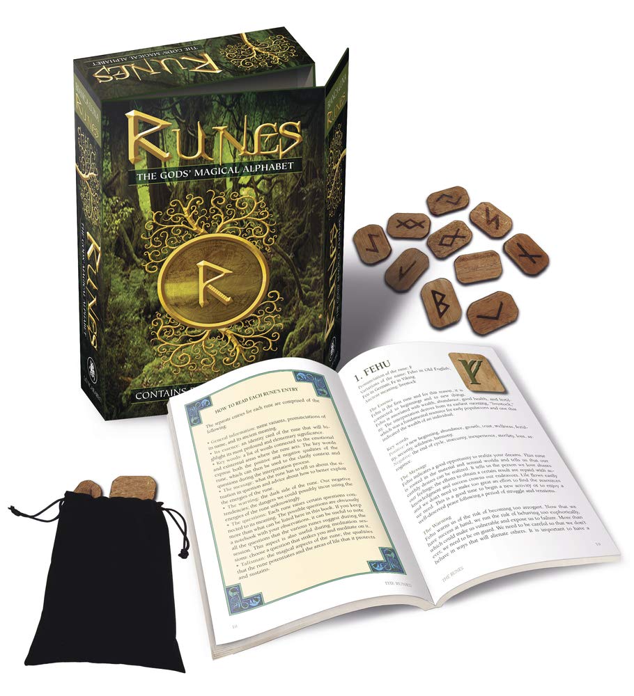 RUNES, THE GOD'S MAGICAL ALPHABET - NEW EDITION (INGLES-MULTI)