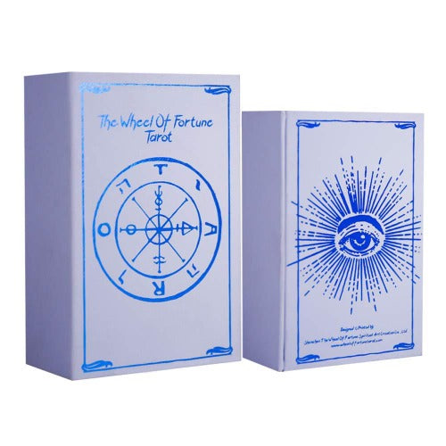 WHEEL OF FORTUNE TAROT POCKET - BLANCO (INGLES)