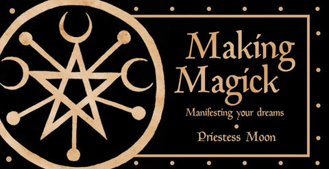 MAKING MAGICK MANIFESTING YOUR DREAMS CARDS (INGLES)