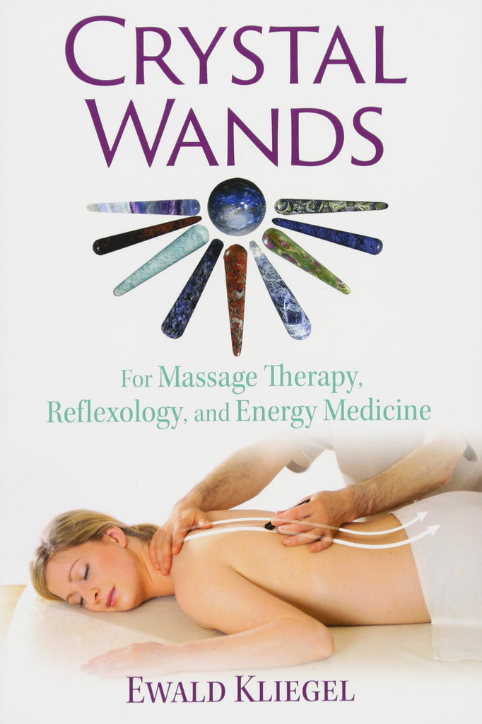 CRYSTAL WANDS, FOR MASSAGE THERAPY, REFLEXOLOGY, AND ENERGY MEDICINE