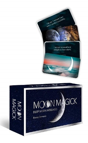 MOON MAGICK. DEEP MOON MESSAGES CARDS (INGLES)