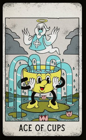 MYSTICAL MEDLEYS VINTAGE CARTOON TAROT (INGLES)