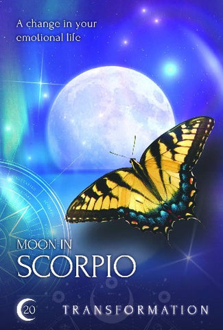 ZODIAC MOON READING CARDS (INGLES)