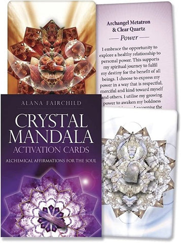CRYSTAL MANDALA ACTIVATION CARDS POCKET (INGLES)