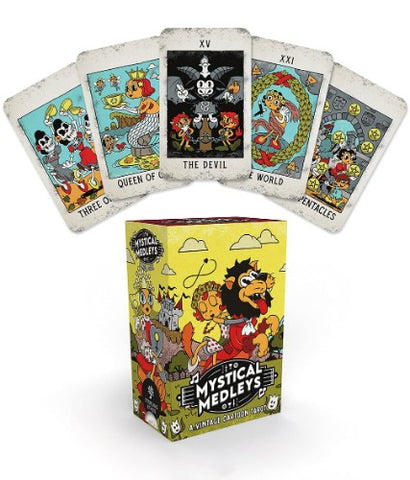 MYSTICAL MEDLEYS VINTAGE CARTOON TAROT (INGLES)