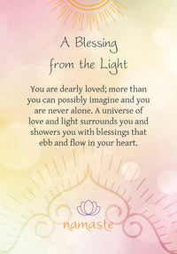 NAMASTE BLESSING & DIVINATION CARDS (INGLES)