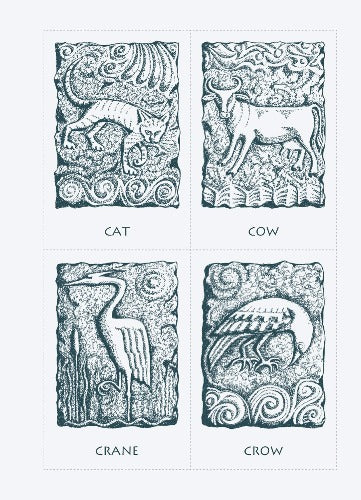 CELTIC TOTEM ANIMALS - BOOK+CARDS+AUDIO LINK (INGLES)