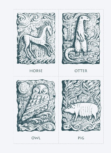 CELTIC TOTEM ANIMALS - BOOK+CARDS+AUDIO LINK (INGLES)
