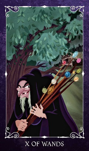 DISNEY VILLAINS TAROT (INGLES)