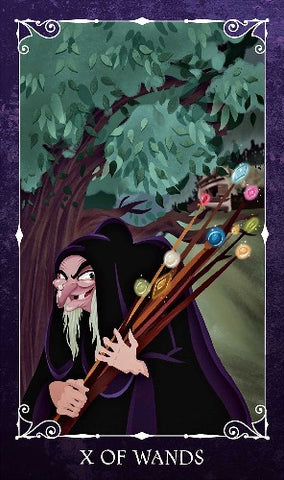 DISNEY VILLAINS TAROT (INGLES)