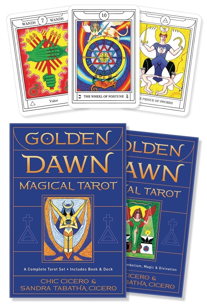 GOLDEN DAWN MAGICAL TAROT SET (INGLES)