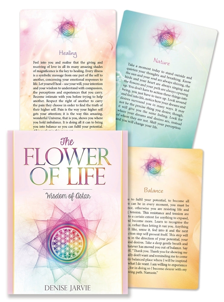 FLOWER OF LIFE CARDS, THE (INGLES)