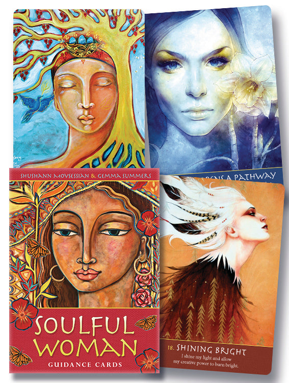 SOULFUL WOMAN GUIDANCE CARDS (INGLES)