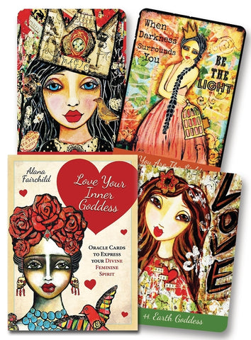 LOVE YOUR INNER GODDESS CARDS (INGLES)