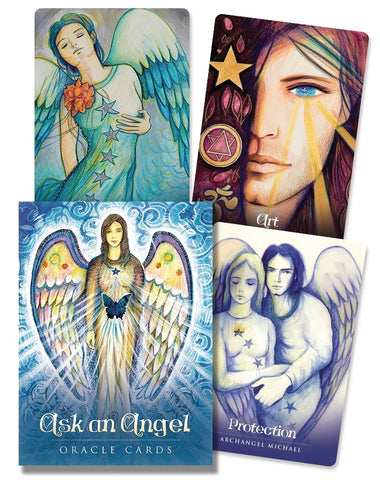 ASK AN ANGEL ORACLE CARDS (INGLES)