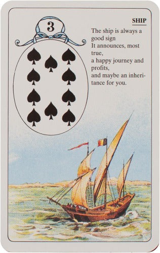LENORMAND FORTUNE TELLING CARDS (INGLES)