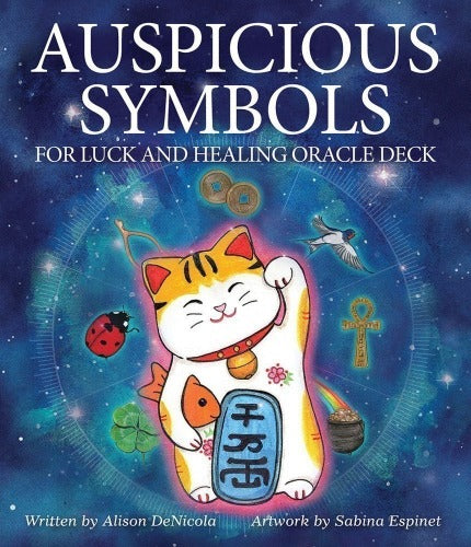 AUSPICIOUS SYMBOLS FOR LUCK AND HEALING ORACLE DECK (INGLES)