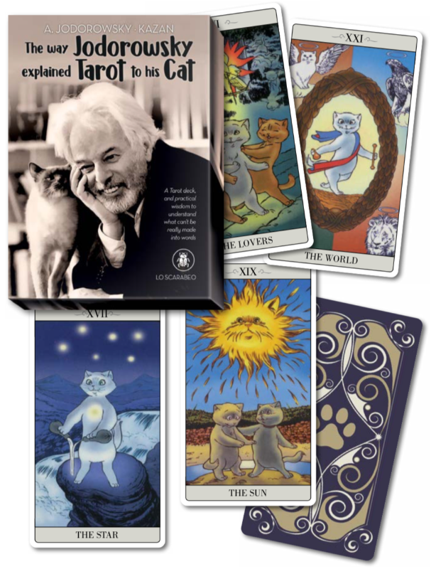 THE WAY JODOROWSKY EXPLAINED TAROT TO HIS CAT (INGLES)