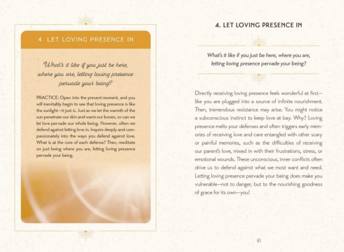 CULTIVATING GRACE CARDS. ACCESS INNER PEACE, CLARITY AND JOY (INGLES)