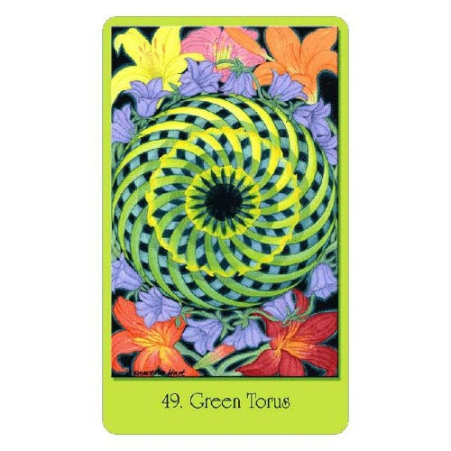 SACRED GEOMETRY CARDS FOR THE VISIONARY PATH SET (INGLES)