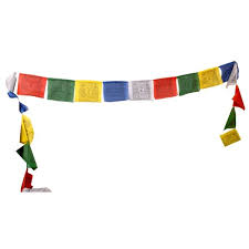 BANDERAS TIBETANAS TELA