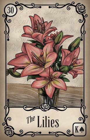 UNDER THE ROSES LENORMAND (INGLES)