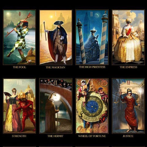 SMALL VENETIAN TAROT DECK - POCKET (INGLES)