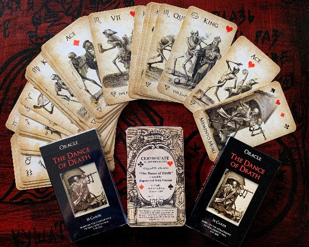 DANCE OF DEATH ORACLE CARDS, THE (INGLES)