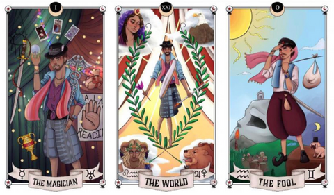 AUSET GYPSY TAROT (INGLES)